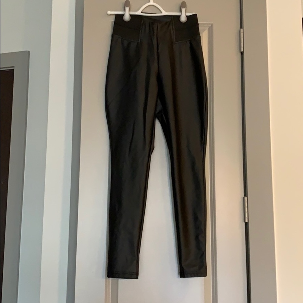 Faux Leather Vera Wang